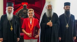 Patrijarh Porfirije uručio orden sudiji Danici Marinković koja je vodila uviđaj u Račku
