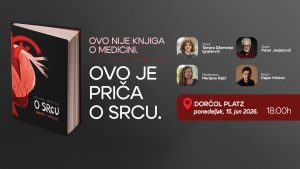 Promocija knjige „O srcu (mom i vašem)“ danas u Dorćol Platzu 4 Promocija knjige „O srcu (mom i vašem)“ danas u Dorćol Platzu 3