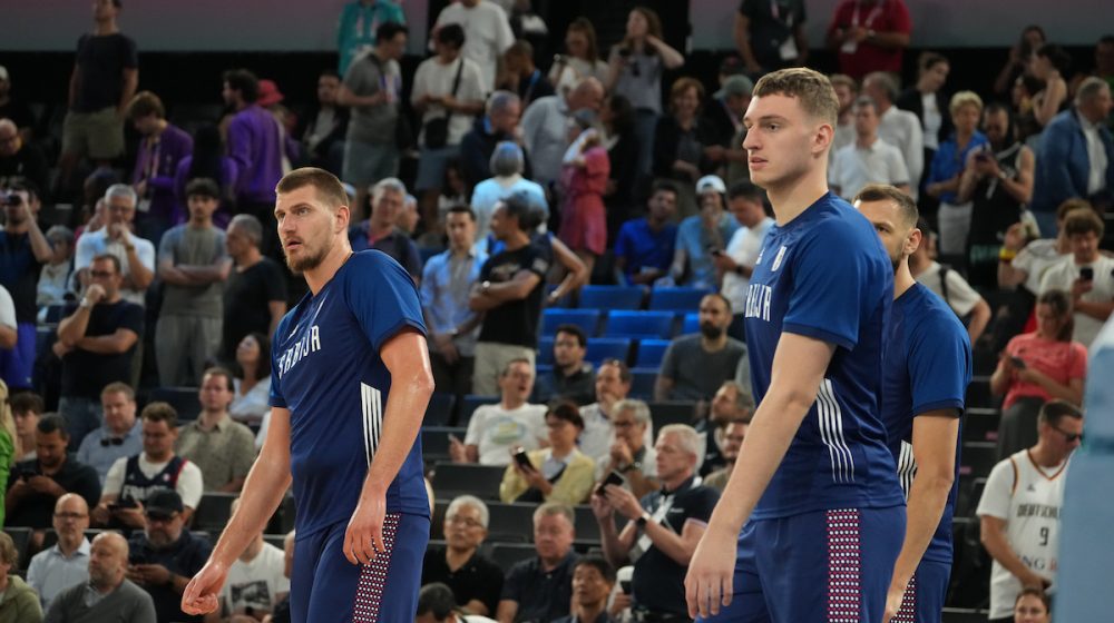 Nikola Jokić i Nikola Jović, Foto: Pedja Milosavljevic/ Starsport)