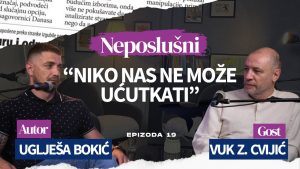 Podkast „Neposlušni“ – Gost 19. epizode novinar Radara Vuk Cvijić: Slučaj Milić je aktivirana bomba u septičkoj jami 2