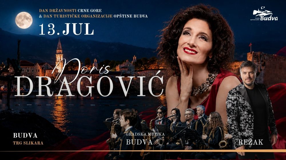 Veliki koncert Doris Dragović i Borisa Režaka 13. jula u Budvi: veče muzike ispred Starog grada 7