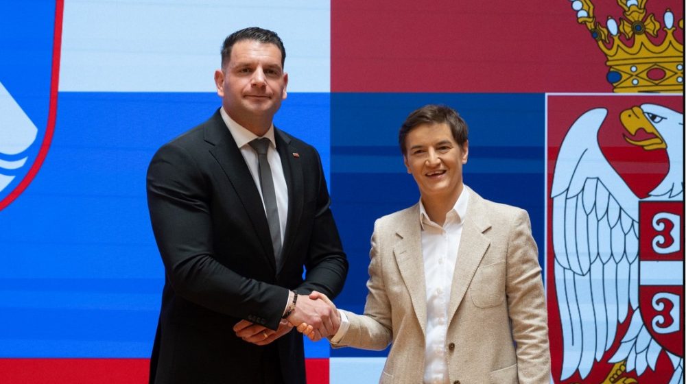 Predsednik Državnog zbora Slovenije Zoran Stevanović u poseti Narodnoj skupštini 9