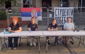 Dosta je „šerovanja” i samosažaljevanja tipa „Vidi šta nam rade?” i „Spasa nam nema!”: Poruke sa studentske tribine u Kragujevcu 1