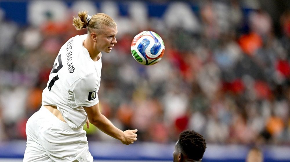 Erling Haland, Foto: EPA/ALBERT PENA