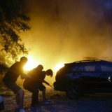 Ruski napad na Kijev: Vatra zahvatila stambenu zgradu 7