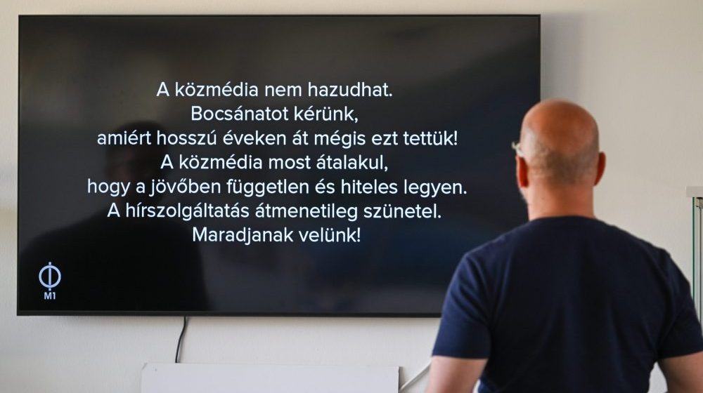 "Lagali su i danju i noću": Crn ekran i izvinjenje na Orbanovoj propagandnoj televiziji 9