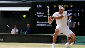 Nemac je u životnoj formi: Zverev okončao Ferijevu bajku na Vimbldonu i kompletirao sva grend slem finala 10 Aleksander Zverev, Foto: EPA/NEIL HALL