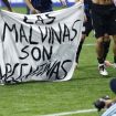 Sporan transparent na meču Argentina - Engleska