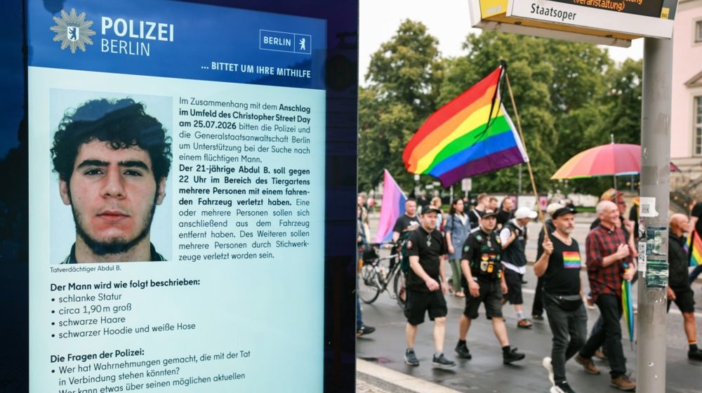 Policija ubila osumnjičenog za napad tokom berlinske Parade ponosa 9