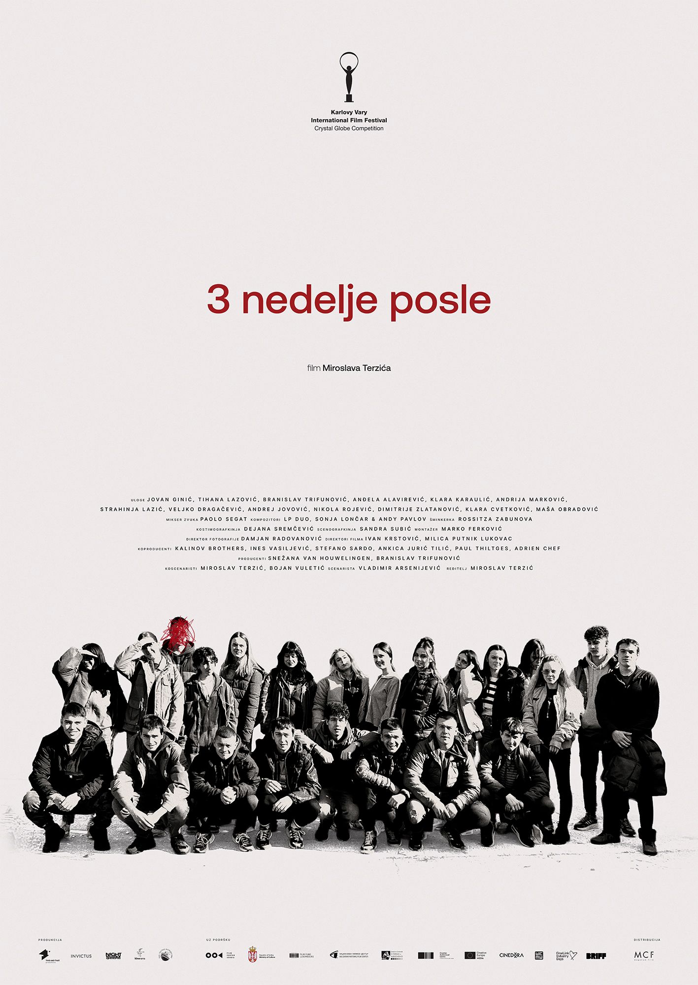 Objavljen trejler i poster filma „3 nedelje posle“ Miroslava Terzića uoči svetske premijere u Karlovim Varima 2 Objavljen trejler i poster filma „3 nedelje posle“ Miroslava Terzića uoči svetske premijere u Karlovim Varima 2