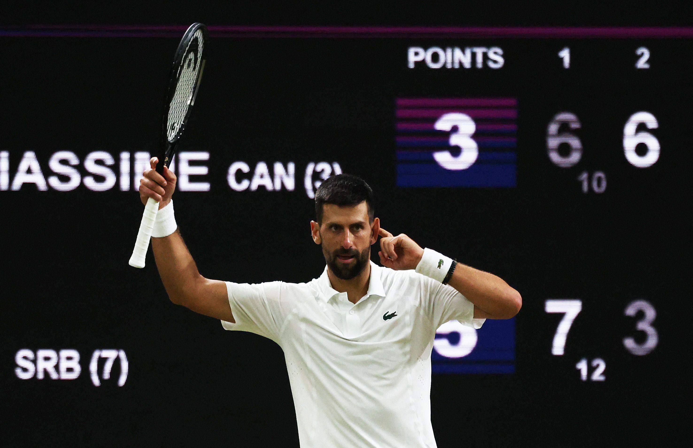 Polufinale Vimbldona Đoković - Siner: Kad se igra i šta kažu njih dvojica 3 novak đoković