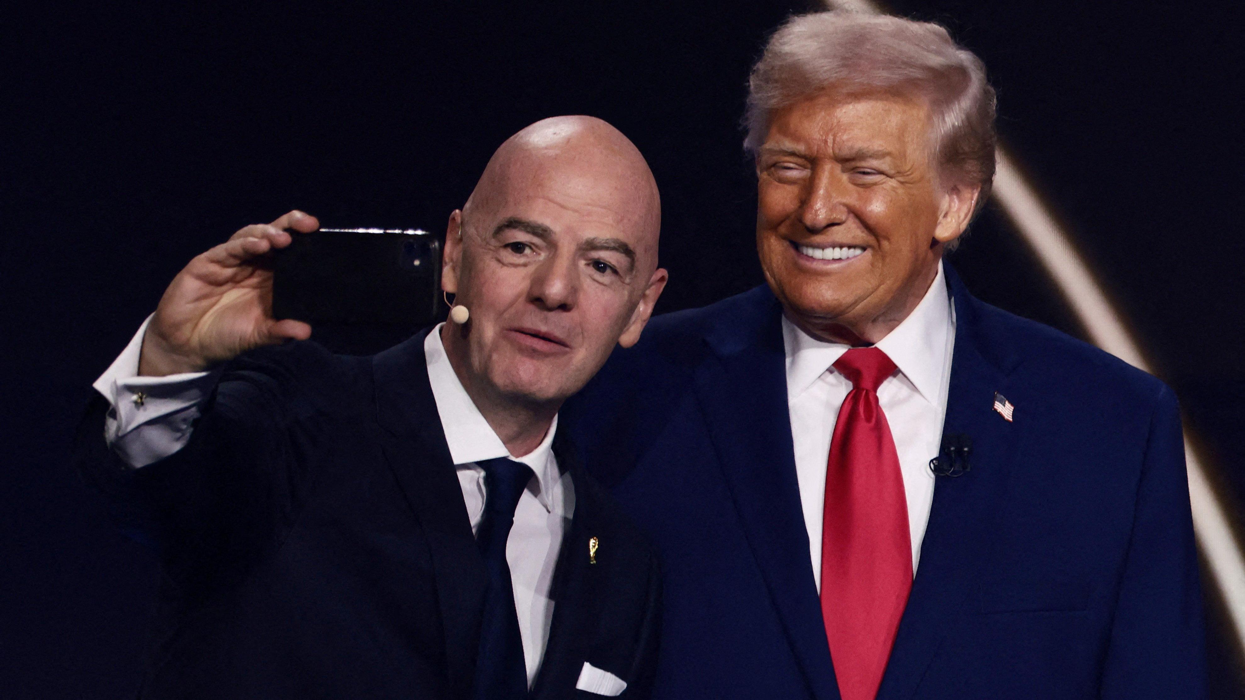 Skandal na Mundijalu: Tramp potvrdio da je tražio poništavanje crvenog kartona fudbaleru SAD 5 Donald Tramp i Đani Infantino