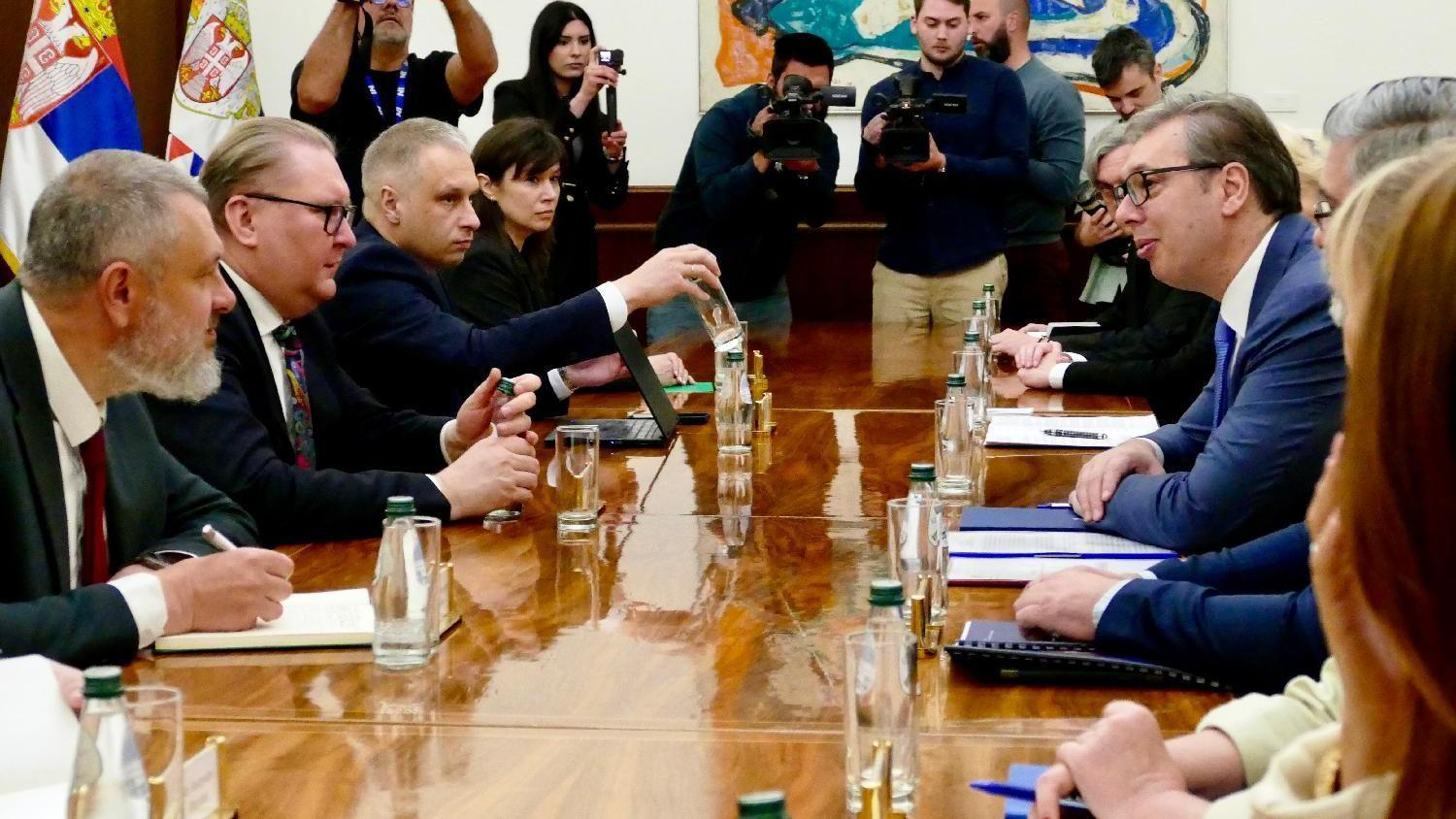 Srbija nije potpisala Kijevsku deklaraciju, Vučić u Ukrajini prvi put od početka ruske invazije 9 Razgovori Vučića i ukrajinske delegacije u Beogradu u maju