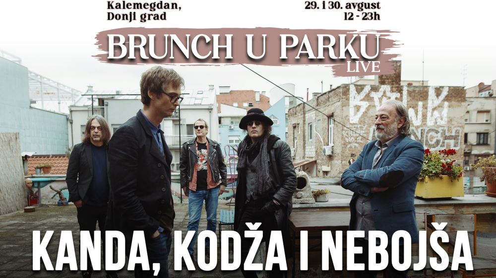 Marko Louis i Kanda, Kodža i Nebojša uz Rundeka, S.A.R.S, Zoster i Mostar Sevdah Reunion na Brunch-u parku 9