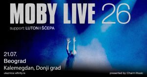 Ne propustite koncert ikone elektronske muzike – Moby 21. jula na Kalemegdanu