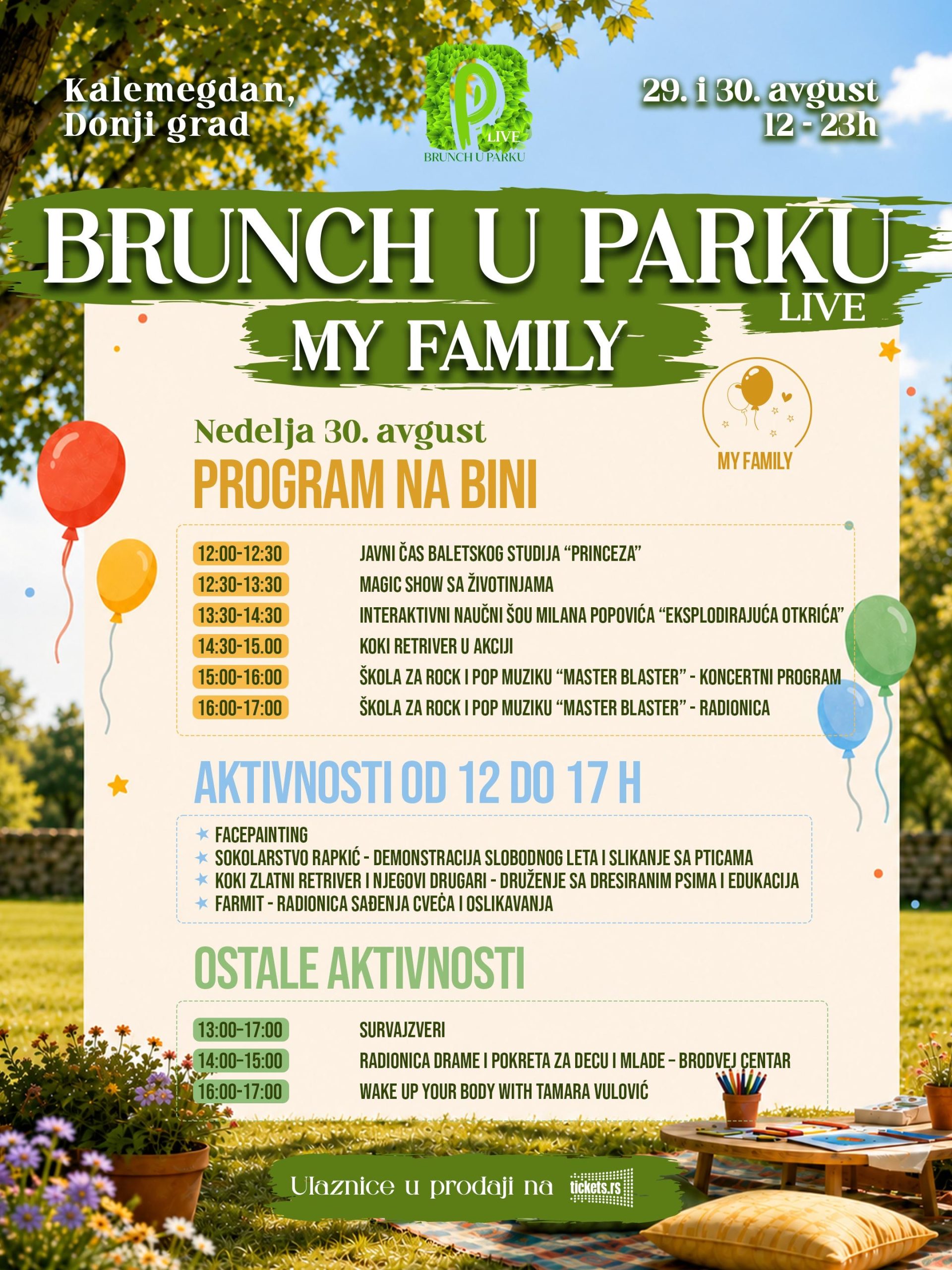 Brunch u parku nudi najveću avanturu za najmlađe ovog leta 3 Brunch u parku