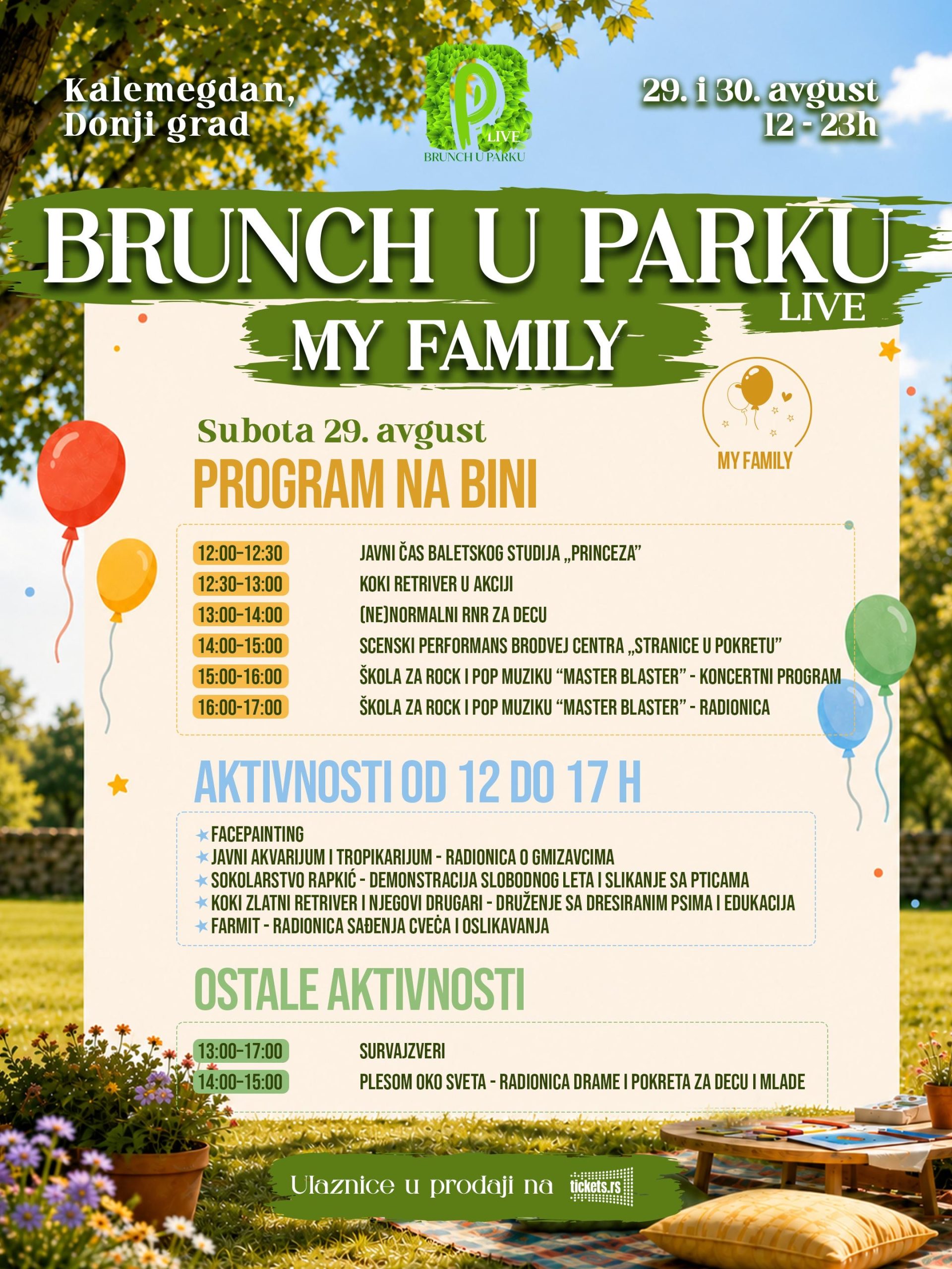 Brunch u parku nudi najveću avanturu za najmlađe ovog leta 2 Brunch u parku