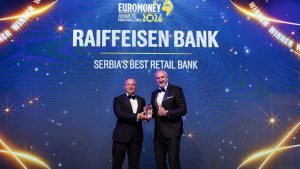 Euromoney: Raiffeisen je najbolja banka za stanovništvo u Srbiji