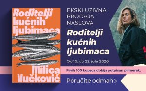 Novi roman Milice Vučković "Roditelji kućnih ljubimaca" u ekskluzivnoj onlajn prodaji Inbox 2 Novi roman Milice Vučković "Roditelji kućnih ljubimaca" u ekskluzivnoj onlajn prodaji Inbox 1