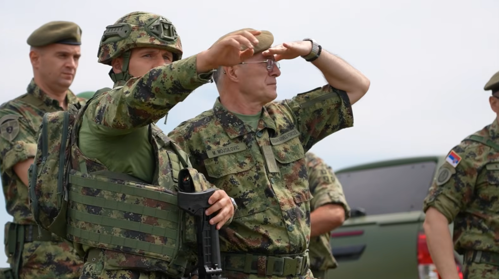 Mojsilović u patroli VS i KFOR-a duž administrativne linije 11