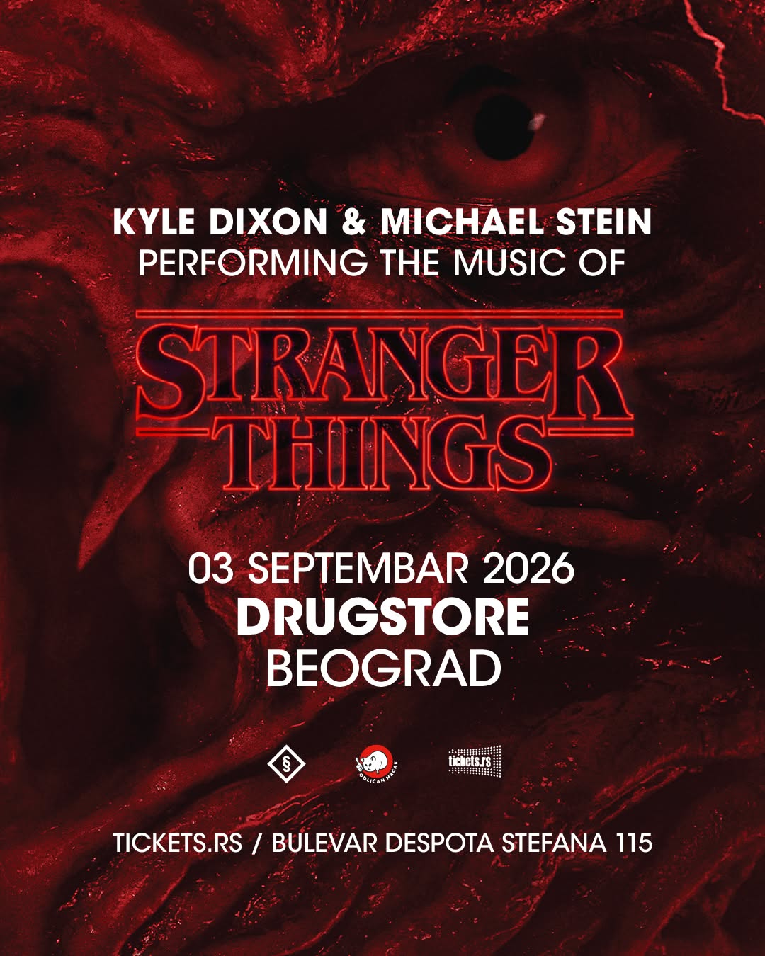 Stranger Things muzika iz serije uživo u Beogradu 3. septembra 2 Stranger Things muzika iz serije uživo u Beogradu 3. septembra 1