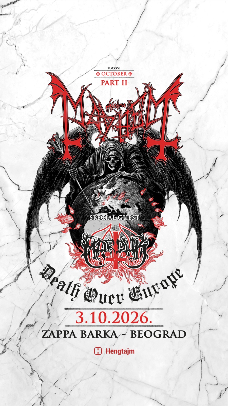 Najvažnija black metal turneja ove godine stiže u Beograd: Mayhem i Marduk početkom oktobra u Zappa Barci 2 Najvažnija black metal turneja ove godine stiže u Beograd: Mayhem i Marduk početkom oktobra u Zappa Barci 1
