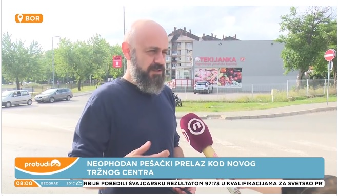 O pešačkom prelazu koji nedostaje u Boru 11