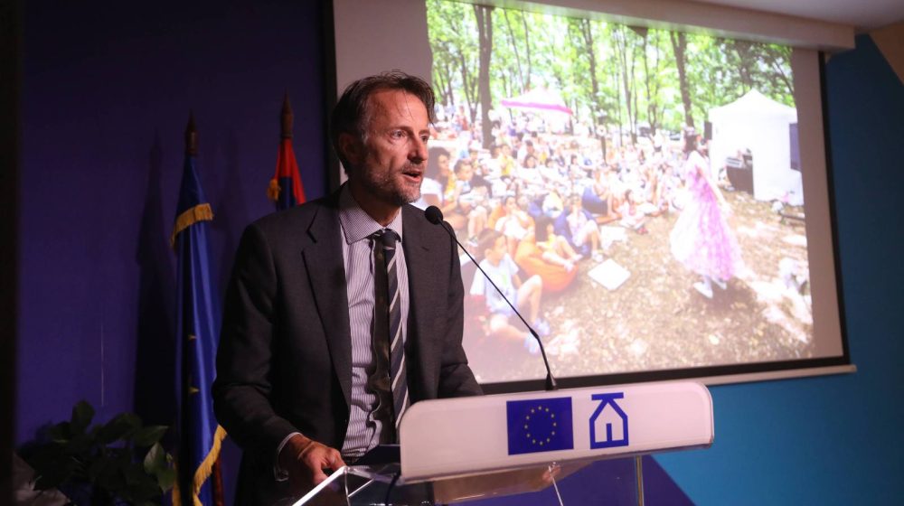Andreas fon Bekerat na Festivalu Krokodil