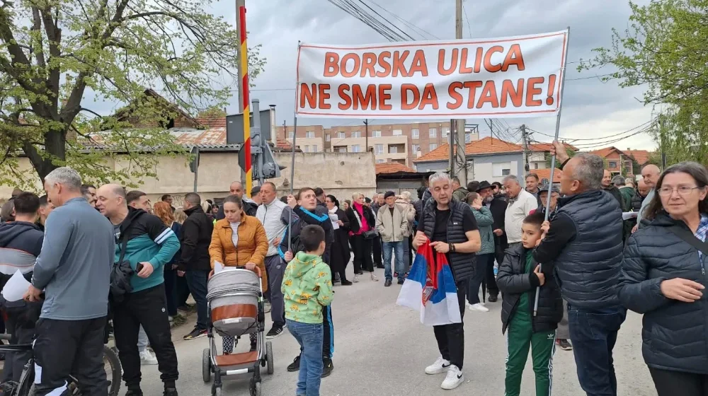 Protest stanovnika Borske ulice: Da li železnička obilaznica deli Nišlije na građane prvog i drugog reda? 1