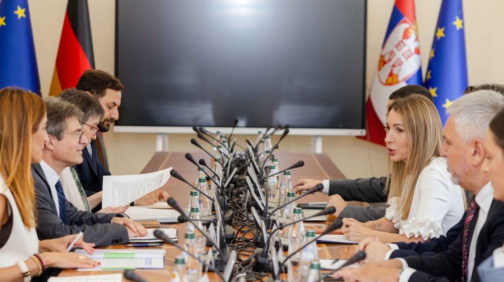 Đedović Handanović razgovarala sa predstavnicima Nemačke o realizaciji projekta vetroparka Kostolac 8