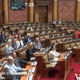 Opozicija lupa šakama o sto i opstruiše izaganje ministarke Đurđević Samenkovski 5