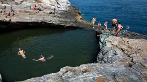 Mediteranski bazen bogova: Predivno mesto za kupanje na Tasosu