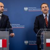 Žan-Noel Baro i Radoslav Šikorski