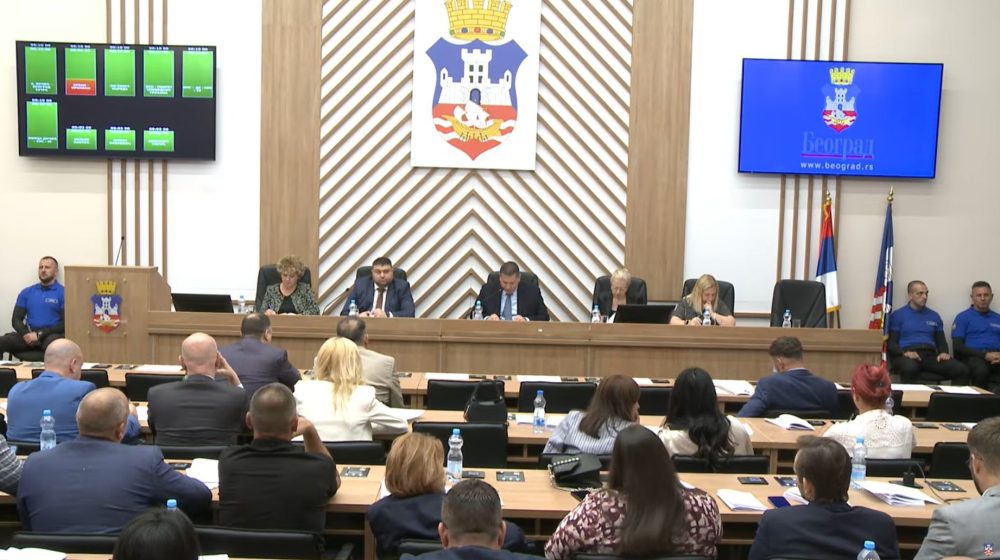 Oglašavanja opozicije povodom sednice Skupštine Beograda 9