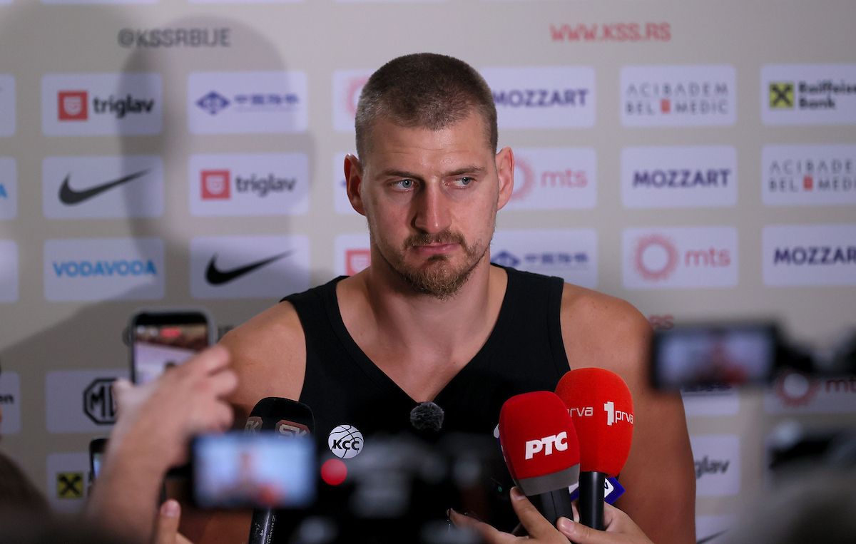 "Očekujem drugačiji meč u odnosu na duel u Sarajevu": Alimpijević i Jokić govorili za medije pred utakmicu protiv BIH (VIDEO) 2 Nikola Jokić, Foto: Luka Milosavljevic/STARSPORT
