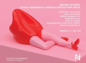 Letnja treperenja: Sunce se grohotom smeje u Galeriji Novembar