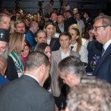 Vučić i patrijarh Porfirije na prijemu povodom 250 godina nezavisnosti SAD 3