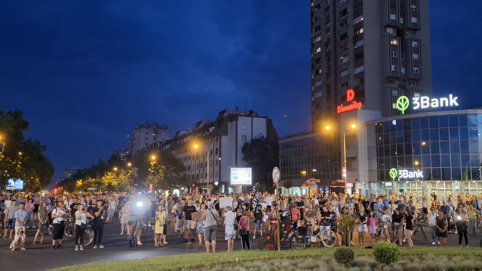 Komemorativni skup u Novom Sadu povodom 20 meseci od pada nadstrešnice 2